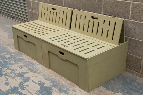 Campervan bed rock and - bed,