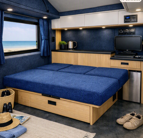 Rock and roll - bed, cushions