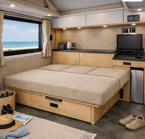 Rock and roll - bed, cushions