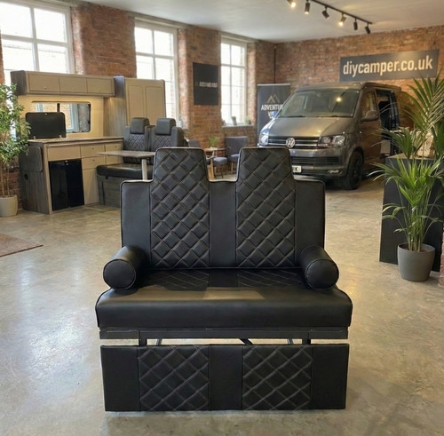 Rock and roll bed - , upholstered